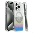 thumbnail image 4 of For Apple iPhone 11 (6.1") Transparent Clear Bling Glitter Magnetic Circle Compatible with MagSafe Charger Hybrid Slim TPU Cover ,Xpm Phone Case [ Colorful ], 4 of 4