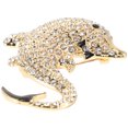 thumbnail image 4 of Miangastore Dolphin Brooch Golden 1Pack 2.0x1.6x0.3In, 4 of 8