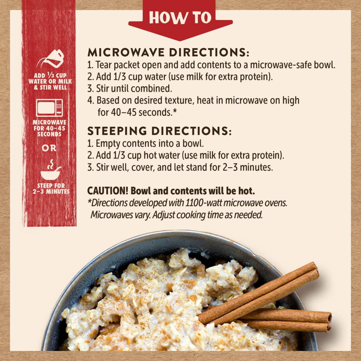 (3 pack) Kodiak Protein-Packed Apple Cinnamon Instant Oatmeal Packets, 1.76 oz (6 Count)
