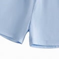 thumbnail image 5 of HCNTES Toddler Baby Boys 2 Piece Outfits Boy Summer Clothes Kids Sport T Shirts and Shorts Kids Clothing Sets For 2t 3t 4t 5t 6t 7t 8t Kids(L2-Blue,4-5 Years), 5 of 6