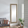 thumbnail image 2 of hometrends Reclaimed Wood Bevel Leaner Mirror 20x60in, 2 of 5