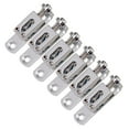 thumbnail image 4 of Monturas de puente individuales shamjiam con tornillos para guitarra eléctrica Plata, 4 of 4