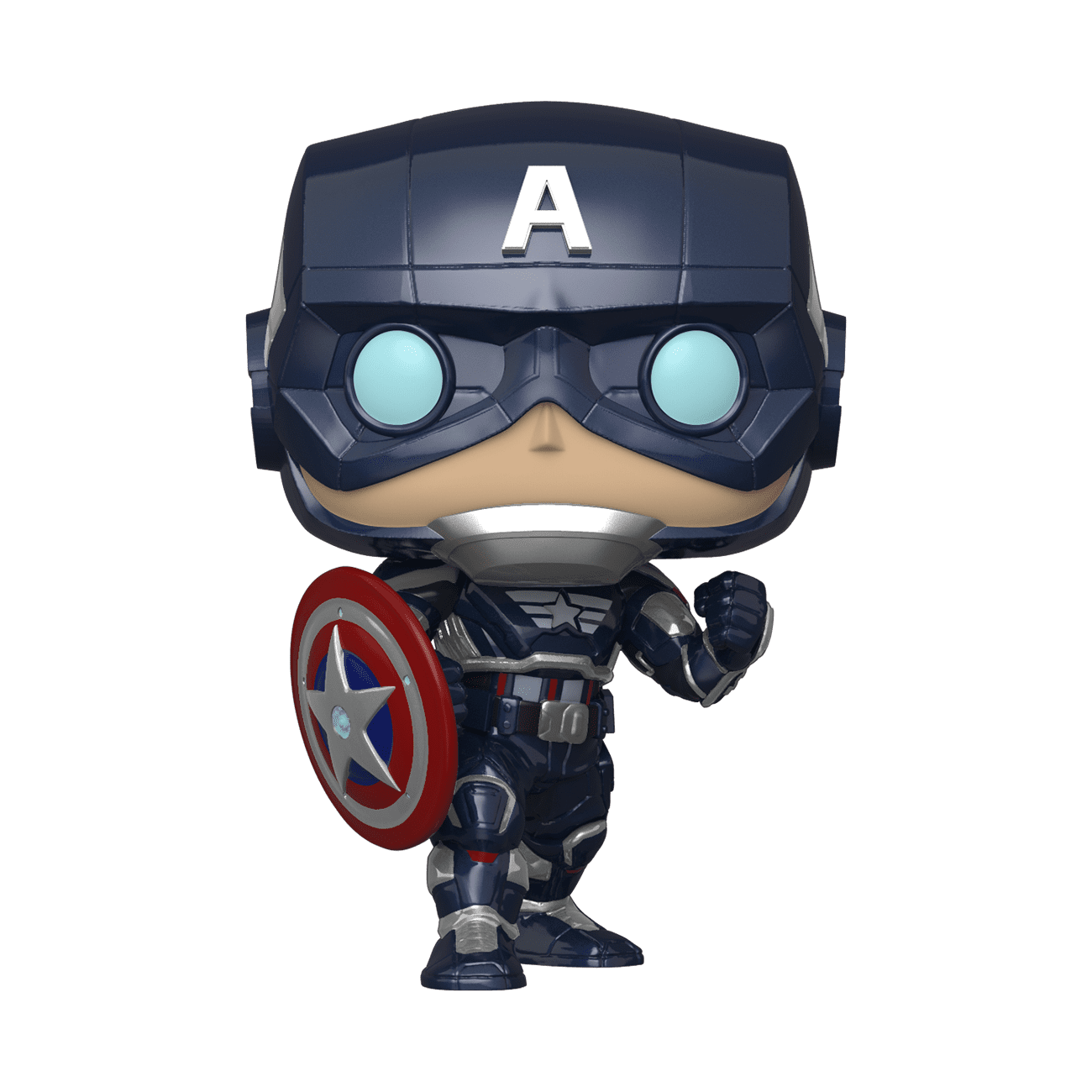 Funko POP! Marvel: Avengers Game - Captain America (Stark Tech Suit) 