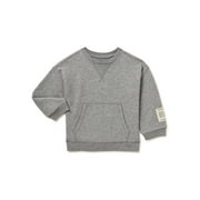 easy-peasy Baby and Toddler Boys French Terry Pullover, Sizes 12 Months-5T