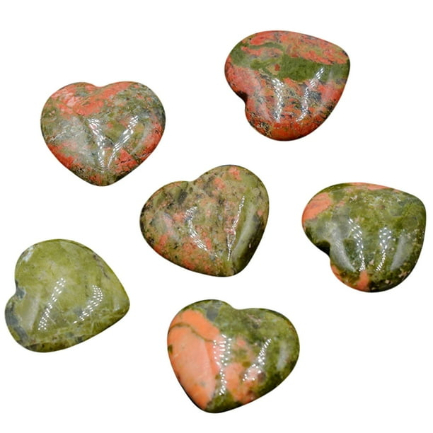 Ágata de Cristal Natural 20Mm en Forma de Corazón No Porosa Pequeña Joyería Desnuda Decoración de Bricolaje de Piedra