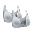 thumbnail image 2 of Zorckvet 2 Pack Nursing Bras for Breastfeeding Womens Maternity Bras Seamless Wireless Sleeping Bra, 2 of 5