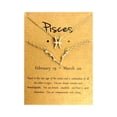 thumbnail image 2 of Twelve Constellation Necklace Diamond Bracelet + Necklace Set Constellation Card Set, 2 of 9