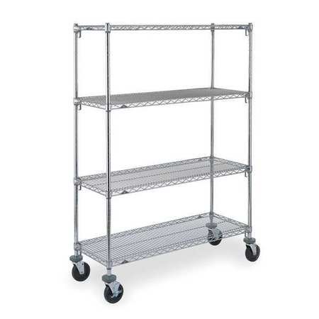 Metro Cart 2b Adjustable Shelf Wire Cart 18 In W Walmart Com
