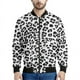 thumbnail image 4 of Chaqueta con cremallera y estampado de leopardo colorido para hombre, abrigo con personalidad con estampado 3D, chaquetas casuales de gran tamaño, ropa de calle, mangas largas, 4 of 5