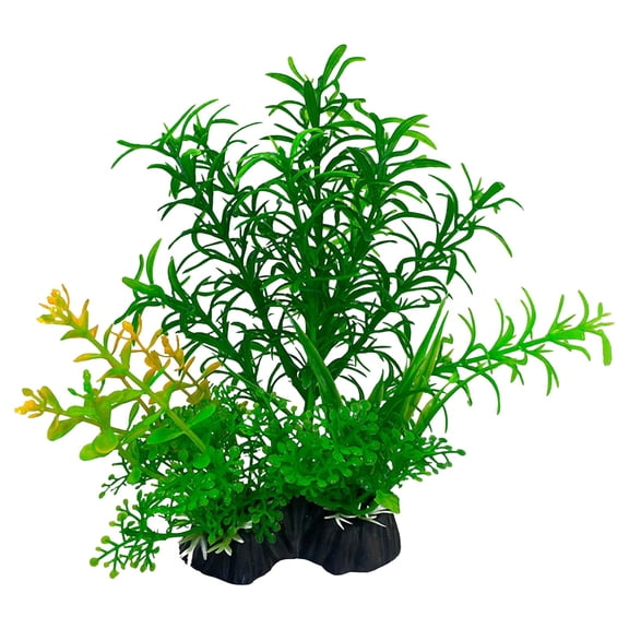 Aquarium Micro Decoration Ornaments Fake Aquatic Plants, No Maintenance Required Weighted Base For Stability Safe For Fish And Creatures, Ideal For Aquarium Enthusiasts