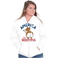 thumbnail image 3 of American Booty Funny Corgi Lover Cute Zip Hoodie Sweatshirt Women Brisco Brands S, 3 of 6