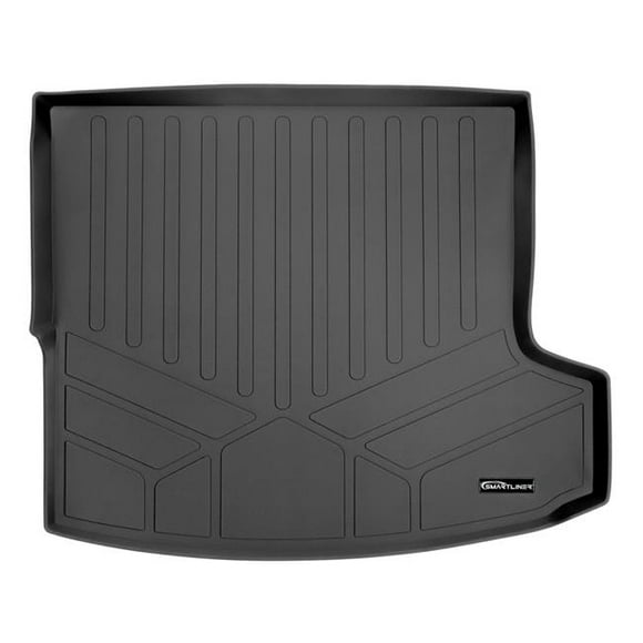 Smartliner SD0398 All Weather Custom Fit Trunk Floor Mat Cargo Liner for 2019-2021 Acura RDX - All Models, Black