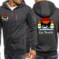 thumbnail image 2 of Ew People Wear Mask Black Cat Sudadera con capucha para hombre 2024 Nueva moda Sudadera con cremallera Polar Sudadera con capucha suelta cálida Ropa gruesa informal para hombre, 2 of 4