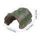 thumbnail image 3 of Cueva de árbol artificial para reptiles con terraza de asoleo y cuevas ocultas para tortugas, lagartos y recintos de reptiles, verde, plástico, múltiples tamaños, 3 of 6