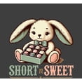 thumbnail image 4 of Short N Sweet Boy's Charcoal Crew Neck Short Sleeve Tee-Medium, 4 of 4