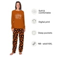 thumbnail image 2 of Pumpkin Patch Matching Family Pajamas For Thanksgiving, Soft And Comfortable, 2 Pieces, 2 of 7