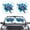 Watercolor Turtle, variant on Bulopur Watercolor Turtle Car Windshield Sun Shade Blocks Sunlight Front Windshield Sun Shade with Shortage Bag Automotive Interior Sun Protection for Most Vans SUVs Trucks
