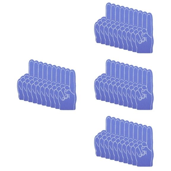 48 pcs Foams Finger for Sports Events Sports Party Foams Finger Competitive Events Supplies
