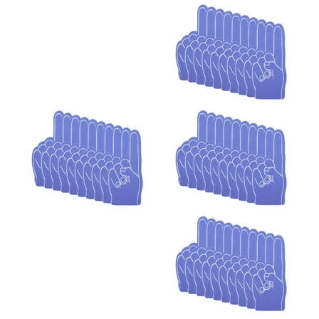48 pcs Foams Finger for Sports Events Sports Party Foams Finger Competitive Events Supplies