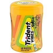 TRIDENT VIBES GUM TROPICAL 40PC