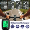 thumbnail image 3 of Waterproof Wired LCD Digital Cycle Bike Computer Bicycle N8V5 G7L3 Odomet N4W8, 3 of 6