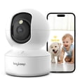 thumbnail image 1 of BoyKeep Cámara para mascotas 2K Cámara para perros con aplicación de teléfono Cámaras WiFi 5G/2.4GHz Cámara de seguridad interior para bebé, giro e inclinación de 360°, audio bidireccional, visión noc, 1 of 5