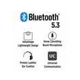 thumbnail image 4 of Morpheus 360 Advantage Wireless Mono Headset with Detachable Boom Microphone Bluetooth Headphones with Microphone Single, Black, 4 of 8