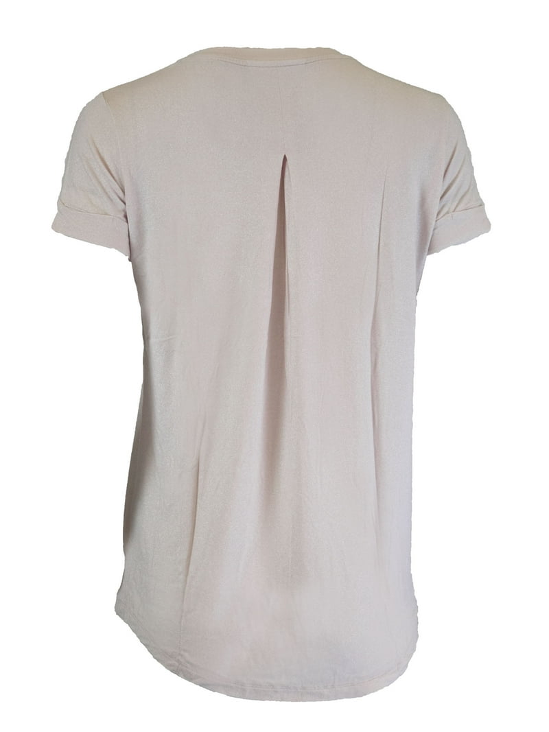 Tシャツ・カットソー MAJESTIC FILATURES COL ROND MC (48950) Majestic Filatures Women's Extra Fine Superwashed Metallic