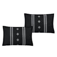 thumbnail image 4 of ESCA J 22129V K Judith Comforter Set, Black - King Size - 7 Piece, 4 of 5
