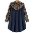 thumbnail image 4 of Patlollav Clearance Womens Coat Plus Size Winter Warm Plush Jacket Outwear Tops, 4 of 6