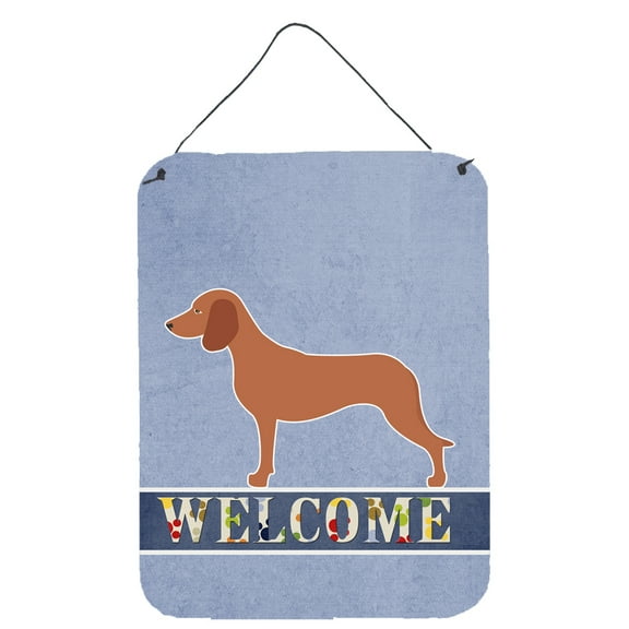 Bavarian Mountian Hound Welcome Wall or Door Hanging Prints