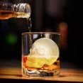 thumbnail image 4 of Molde de Hielo con Calavera 3D Grande, Bandeja para Fiesta de Hielo con Calavera de Whisky, Molde de Hielo de Silicona, de Boca Grande, Máquina de Hielo con Calavera, 4 of 5