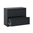 thumbnail image 6 of Metal Lateral  File Cabinet With Drawer&Lock,filing Cabinet For Home Office/Legal/Letter/A4, Home Office Furniture For Hanging File,Space-Saving Wide Storage., 6 of 15