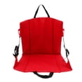 thumbnail image 2 of Cojín de asiento plegable portátil para silla, cojín trasero para Camping, Picnic, blanqueador, deportes rojo01 kusrkot Cojín de asiento, 2 of 8