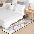 thumbnail image 5 of CURLYOOT Unicorn Cute Cartoon Animal Pattern Runner Rug 2'x6' Washable Kitchen Runner Rug Indoor Non Slip Laundry Rugs Floor Carpet for Hallway Kitchen Entryway Bedroom Living Room, 5 of 9