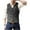 Gray, variant on Dovford Men's Western Cowboy Suit Vest Slim Fit Faux Suede Leather Dress Vests Waistcoat for Wedding