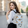 thumbnail image 6 of FORMRS Mini Backpack Purse for Women Travel Daypack Casual Shoulder Bag, Blueberry Pancake Pattern, 6 of 7