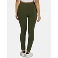 thumbnail image 3 of Time and Tru Women's High-Rise Ankle Knit Leggings, Available in 1, 2, and 3-Packs, 27" Inseam, Sizes S-XXXL, 3 of 3