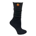 thumbnail image 5 of Way To Celebrate! Women's Halloween Pumpkin Slouch Socks, 1-Pack, Size 4-10, 5 of 6