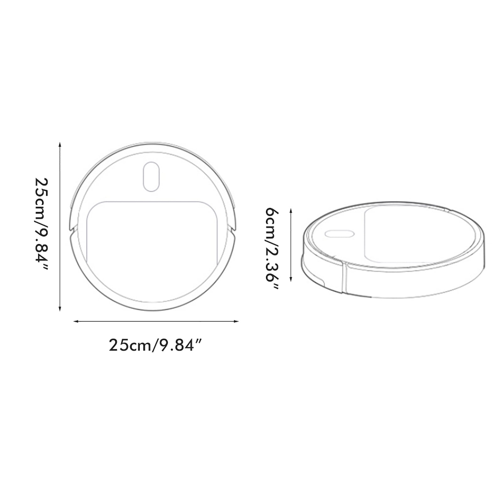Automatic Home Floor Cleaning Machine for Pet Hair and Dust 3-in-1 Smart Robotic Vacuum Cleaner