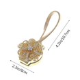 thumbnail image 1 of Curtain Holders Magnetic Buckles for 2Pcs Crystal Tieback Set, 1 of 4