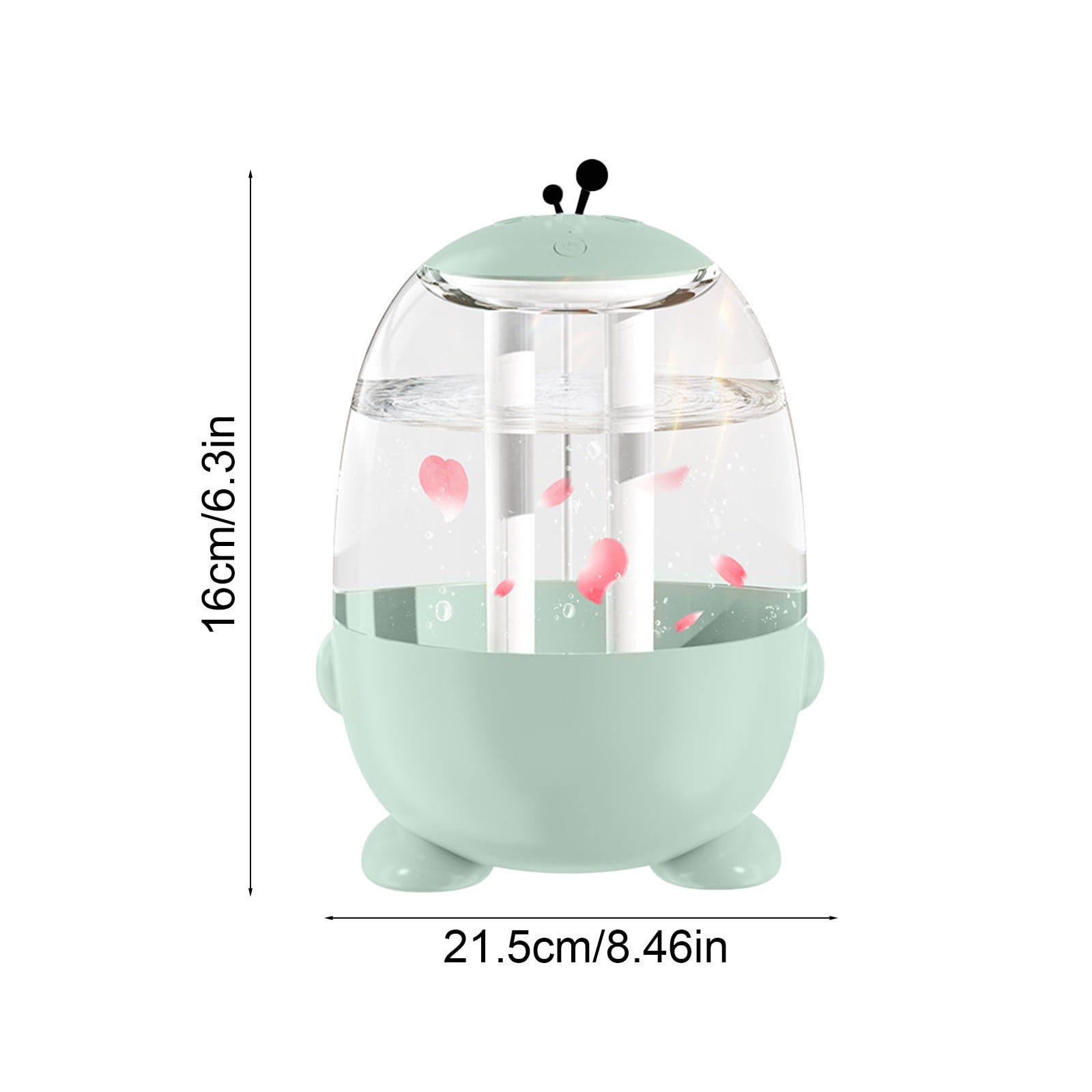 IFNWSV Large Capacity Mist Humidifier Cold Mist Humidifier Portable Mini Humidifier with LED Lights Student Dormitory Office Desktop Mute Air Humidifier,3000ml