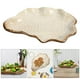 thumbnail image 3 of EeaseMX 1 plato con forma de concha, plato de comida occidental, plato de ensalada de frutas (café), 3 of 7