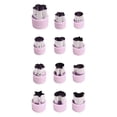 thumbnail image 3 of yilyih 12Pcs Vegetable Cutter Shapes Set Mini Cookie & Fruit & Pie Stamps Mold Stainless Steel Mini Cookie Cutters Mini Food Cutters for Kids Baking and Food Supplement Tools Accessories, 3 of 9