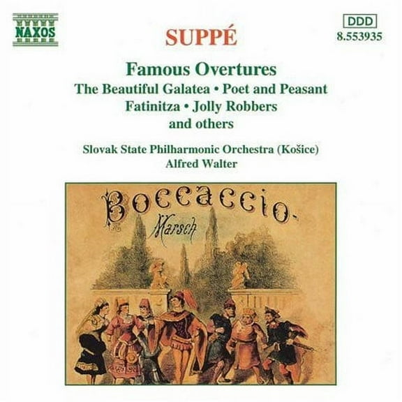 Alfred Walter - Famous Overtures - Music & Performance - CD