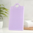 thumbnail image 5 of Hauiodp Portable Plastics Wash Board Household, Rectangle Washing Clothes Board, Washboard for Hand Washing Clothes, Scrub Board Washing Board for Laundry, Home, Dormitory, Travel, 5 of 6
