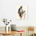 thumbnail image 2 of COMIO Jesus Canvas Wall Art Abstract Jesus Wall Art Minimalist Jesus Watercolor Jesus Wall Art Christ Jesus And Little Boy Art Jesus Canvas Christ Painting Jesus Christ God Pictures Decor, 2 of 4
