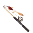 thumbnail image 1 of Retractable Cat Toy Fish Type Telescopic Feathers Funny Cat Stick Pet Toy Cat Rods Simulation Fishing Rod, 1 of 8