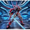 thumbnail image 2 of Gundam Assembly Model Assembly Manual Gundam Model Kit Large Class Robot Need to assemble by hand（The height is around 15-20 centimeters）Seven Sword Mech (Weapon+Bracket+Color Box Packaging), 2 of 5