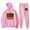 Pink, variant on Joshua Bassett The Golden Years Tour Hoodies Jogger Pants 2 Pieces Sets Unisex Trucksuit